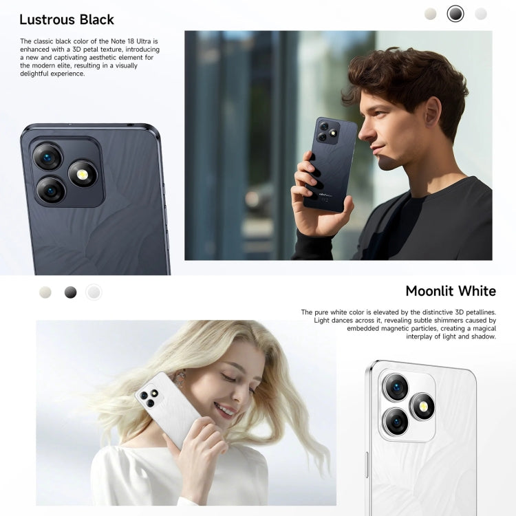 Ulefone Note 18 Ultra, Side Fingerprint, 6.78 inch Android 13 MediaTek Dimensity 720 5G MT6853 Octa Core 2.0GHz, NFC, Network: 5G Ulefone Note 18 Ultra, Side Fingerprint, 6.78 inch Android 13 MediaTek Dimensity 720 5G MT6853 Octa Core 2.0GHz, NFC, Network: 5G
